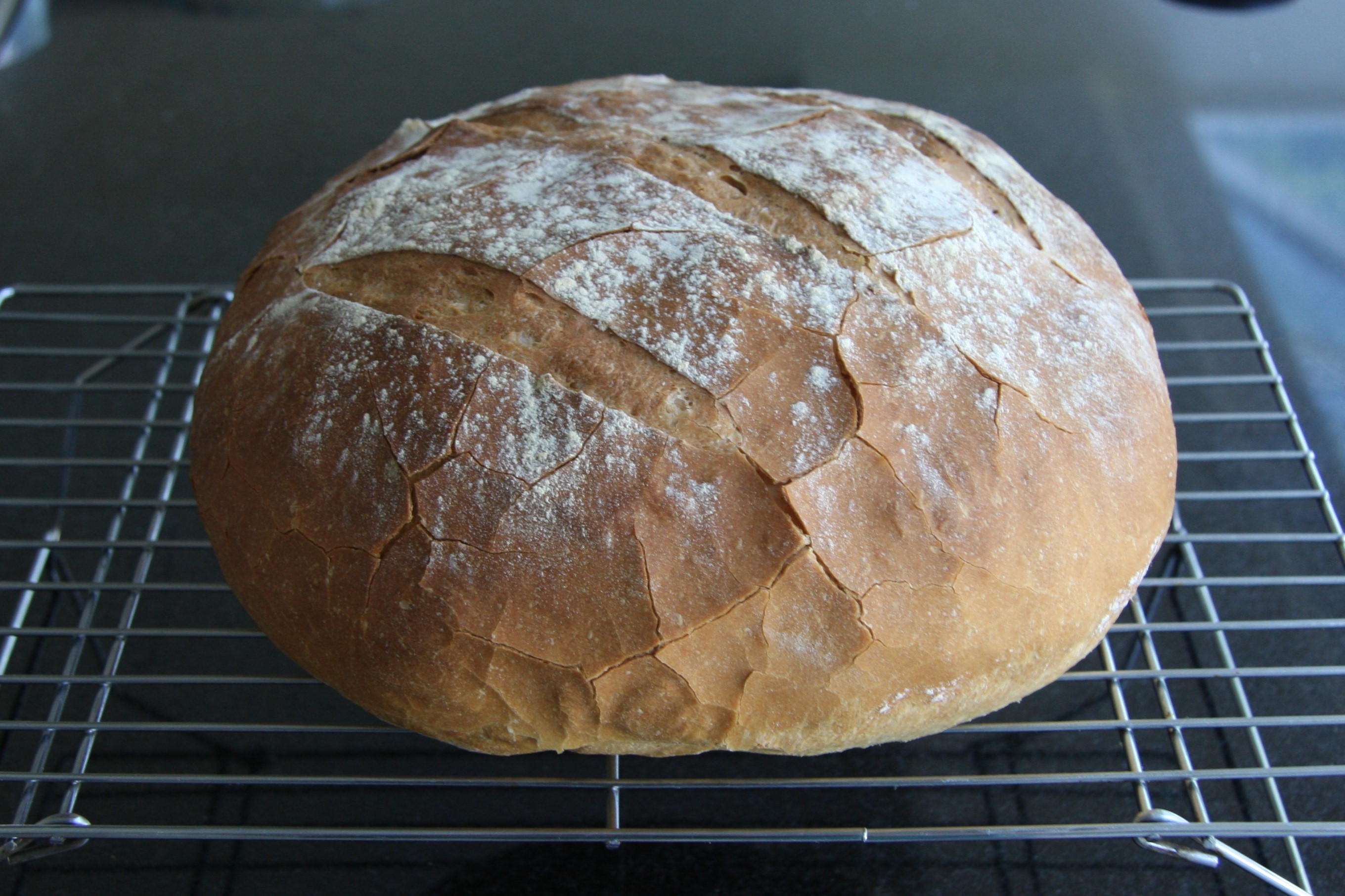 A no-effort white loaf using a Kenwood Chef