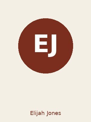 Elijah Jones